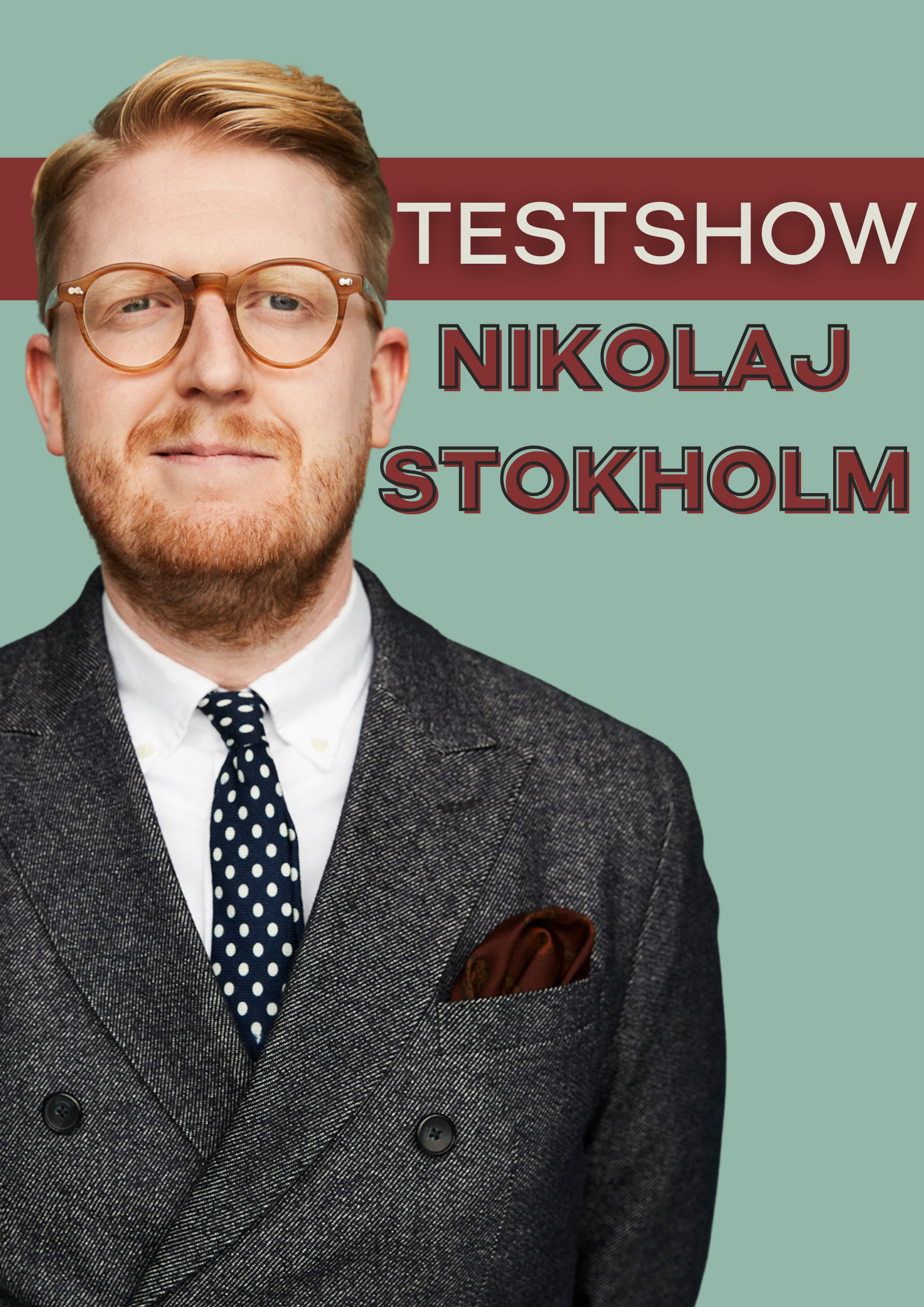 Nikolaj Stokholm tester nye jokes på Realen - UDSOLGT