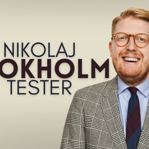 Nikolaj Stokholm tester nyt materiale på Realen